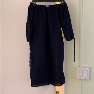 linen beach cover up- never worn